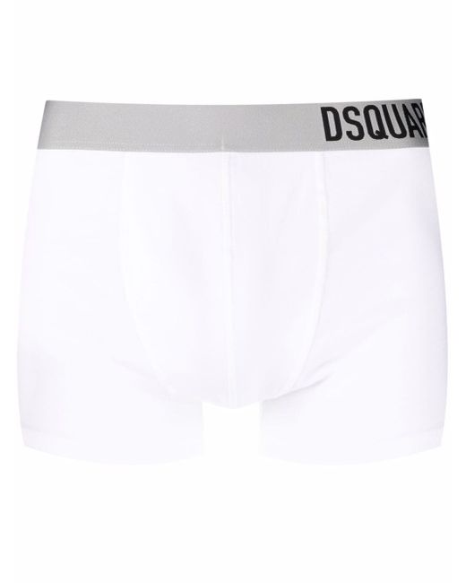 Dsquared2 Contrasting logo-waistband Boxers - Farfetch