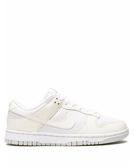 Nike Women's White Dunk Low Next Nature Sail Sneakers