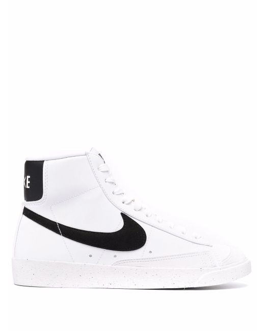 Nike Women's White Blazer Mid 77 Lace-Up Sneakers