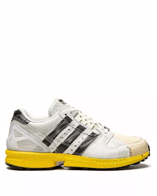 Adidas ZX 8000 two-tone suede sneakers in Blue | Stylemi