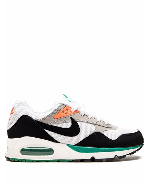 Nike Women's White Air Max Correlate Black/New Green Sneakers