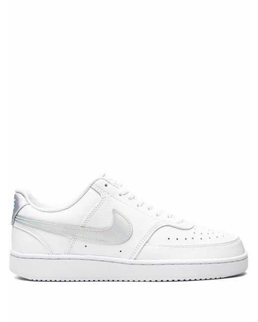 Nike Women's White Court Vision Low Sneakers