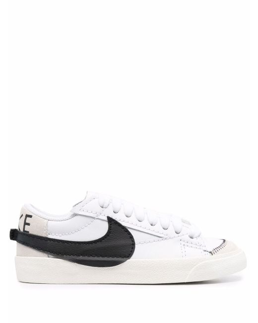 Nike Women's White Blazer Low 77 Jumbo Sneakers
