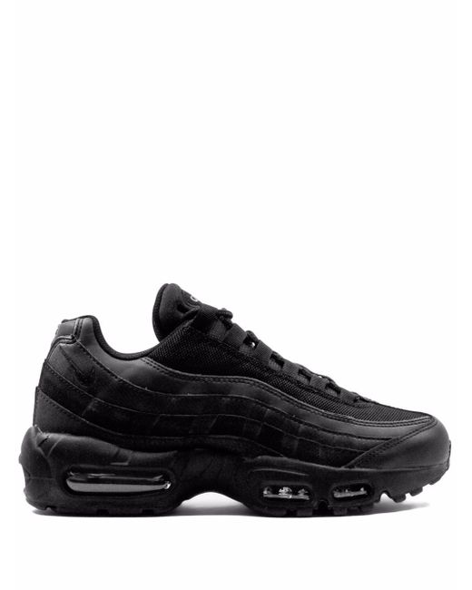 Nike Men's Black Air Max 95 Essential Triple Sneakers