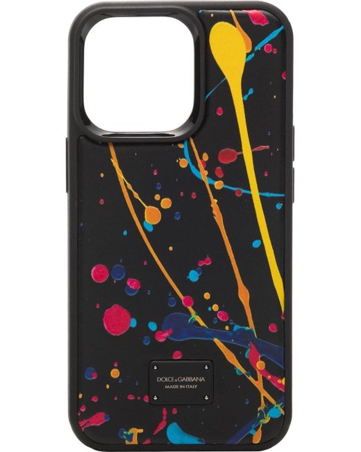 Dolce & Gabbana leopard-print Iphone 12 Pro case in Black
