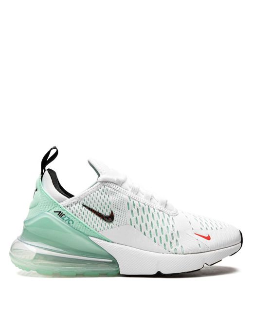 Nike Women's White Air Max 270 Mint Foam/Washed Teal/Me Sneakers