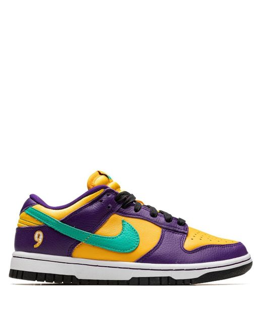 Nike Women's Orange Dunk Low Sneakers