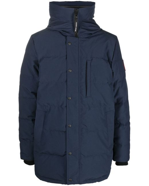 Canada Goose Carson Parka Da Men Di Colore Blu