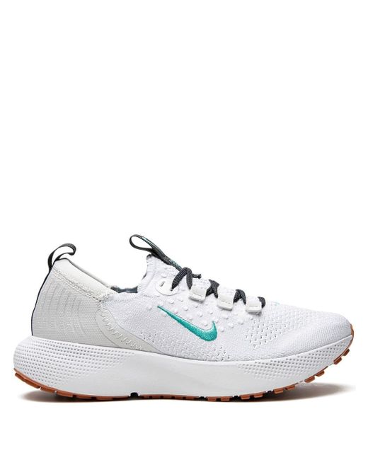 Nike Women's White Escape Run Flyknit Sneakers