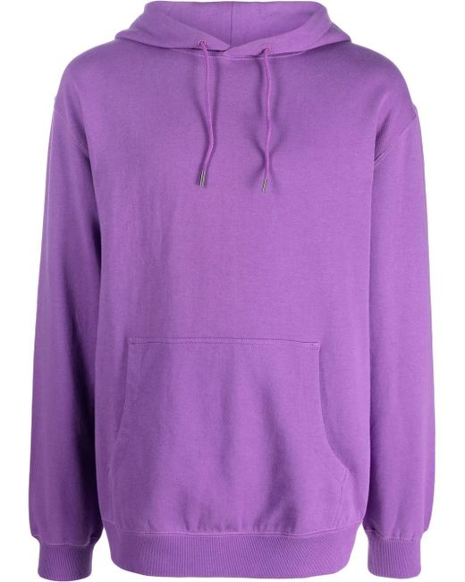 VITELLI gradient-effect knitted hoodie - Purple