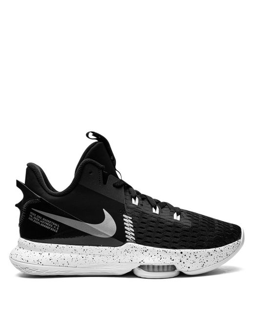 Nike Men's Black Lebron Witness V Sneakers
