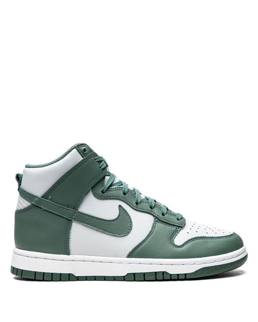 Nike Women's Green Dunk High Bicoastal Sneakers
