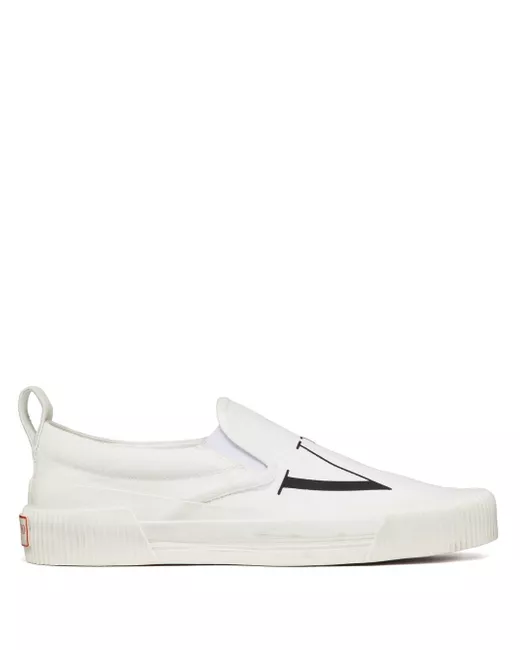 Valentino Garavani Vltn Slip-On Sneakers Da Men Di Colore Bianco