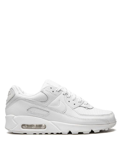 Nike Women's White Air Max 90 Sneakers