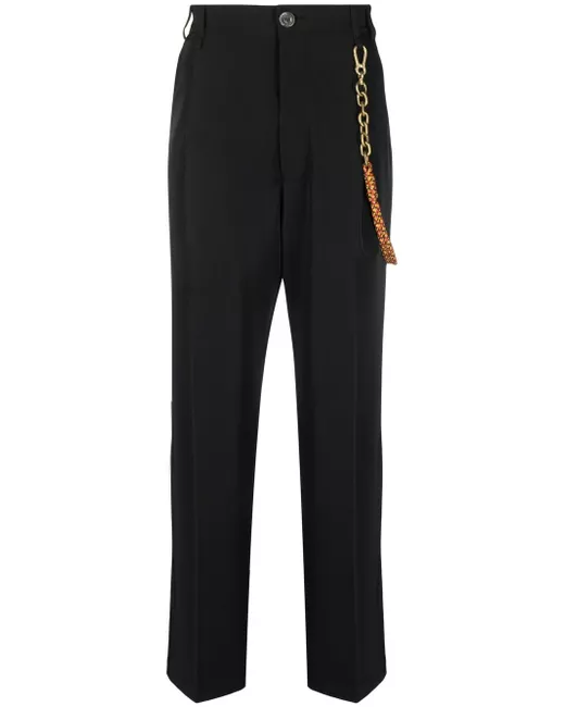 Black Pleated Trousers by Song for the Mute on Sale