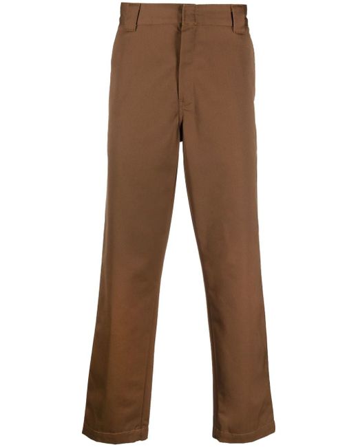Carhartt WIP Terrell Striped Cotton Trousers - Farfetch