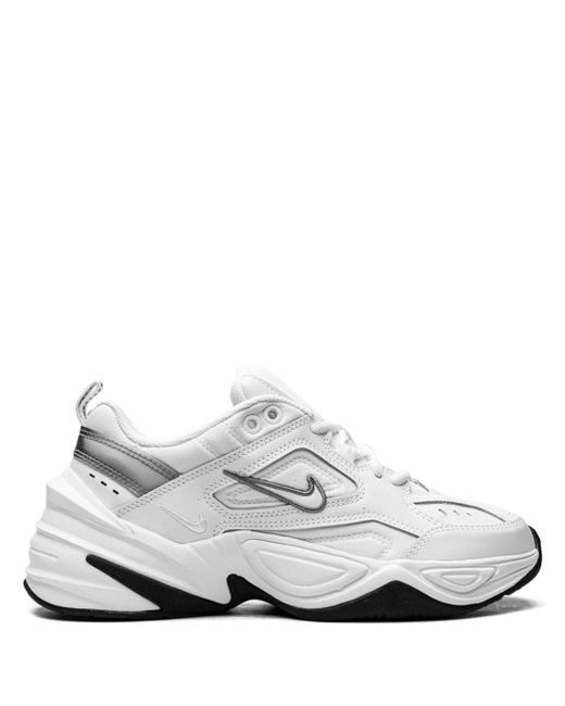 Nike Women's White M2k Tekno Cool Grey/Black Sneakers