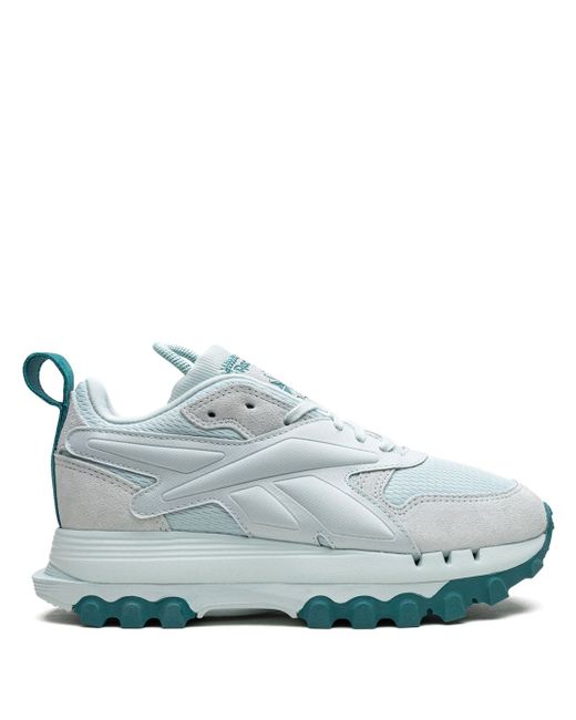 Reebok Women's Blue X Cardi B Classic Leather Whisper Sneakers