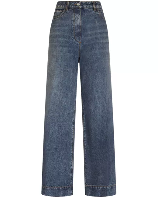 Women's Mid Rise Flared Jeans