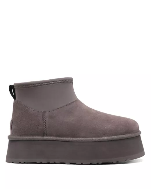Ugg Women's Gray Classic Mini Dipper Boots