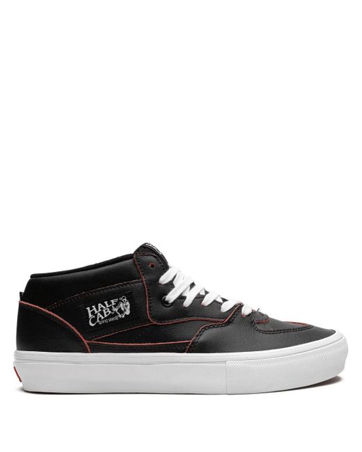 Vans Women's Black Skate Half Cab Wearaway Sneakers
