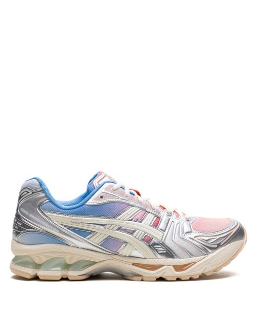 Asics Women's Blue Gel-Kayano 14 Baked Pink/Cream Sneakers