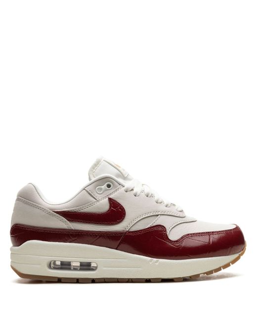 Nike Women's Red Air Max 1 Lx Team Sneakers