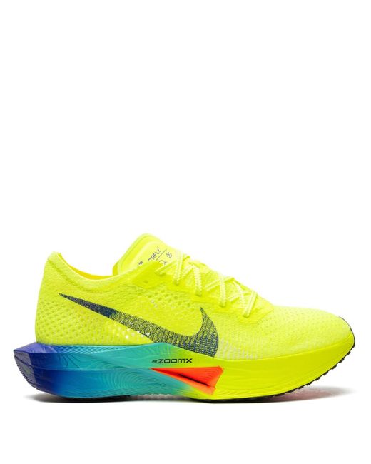 Nike Women's Yellow Zoomx Vaporfly Next 3 Scream Green Sneakers