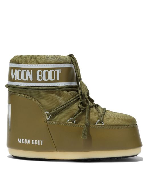 Moon Boot Icon Low Snow Boots Da Women Di Colore Verde