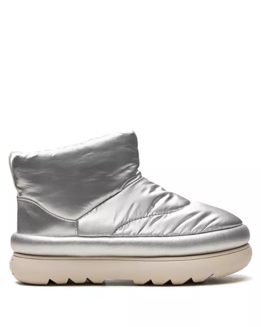 Ugg Women's Silver Classic Maxi Mini Metallic Boots