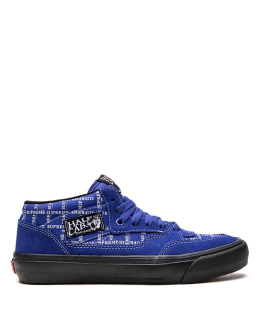 Vans Women's Blue X Supreme Half Cab Pro 92 Sneakers
