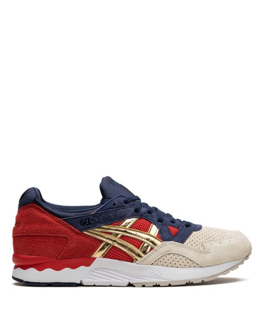 Asics Women's Red X Concepts Gel Lyte 5 Libertea Sneakers