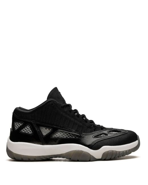 Jordan Women's Black Air 11 Low Ie White Sneakers