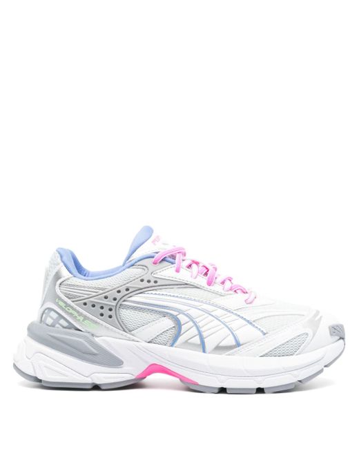 Puma Women's White Velophasis Panelled Sneakers