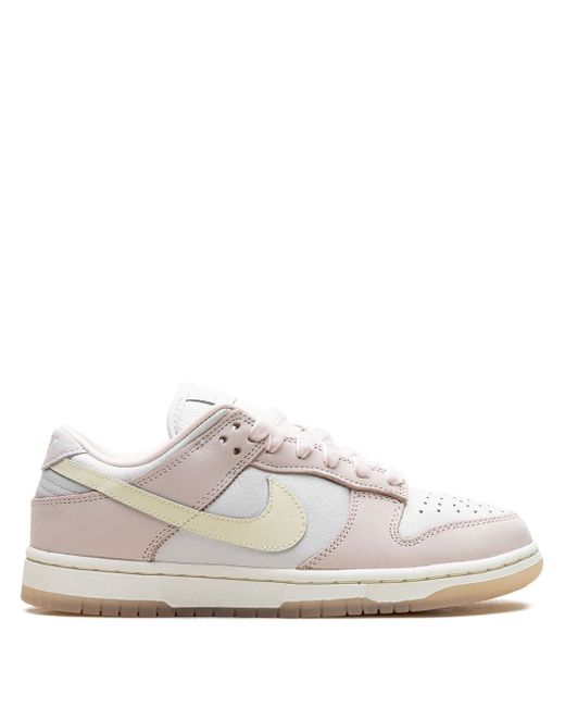 Nike Women's Pink Dunk Low Light Soft Sneakers