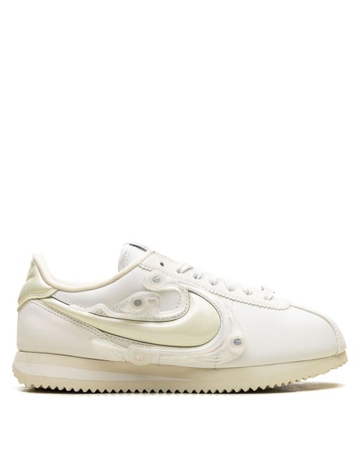 Nike Women's White Cortez Sea Glass Sneakers