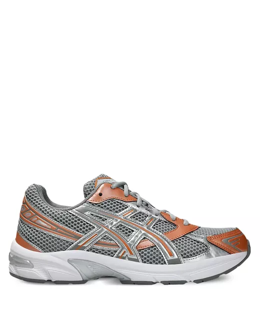 Asics Women's Gray Gel-1130 Cement Rust Orange Sneakers