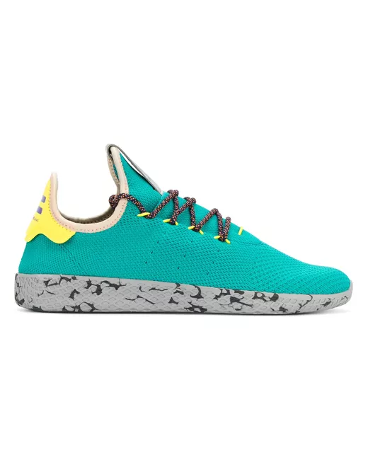 Adidas Women's Green X Pharrell Williams Tennis Hu Mc Sneakers