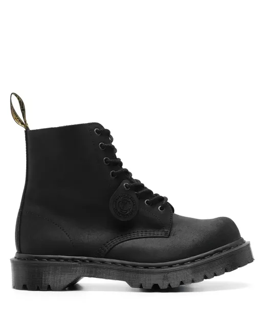 Dr. Martens Men's Black 1460 Wax Commander Boots