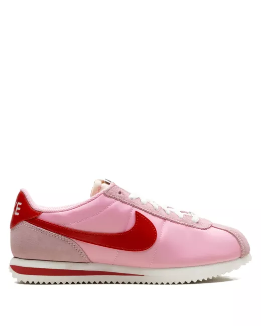 Nike Women's Pink Cortez Txt Medium Soft Sail Sneakers
