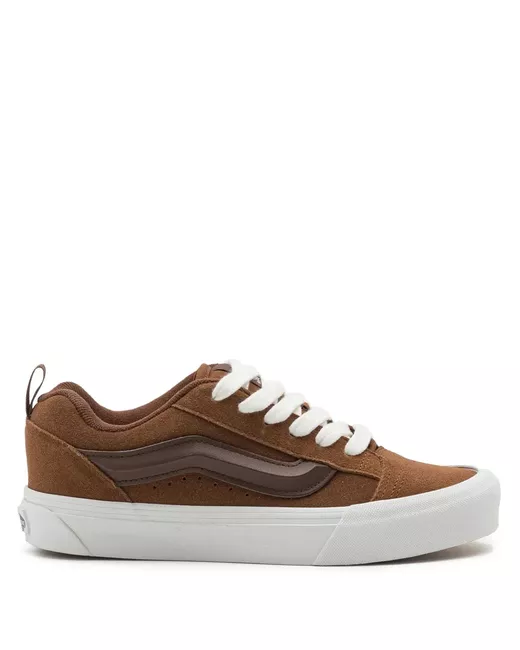 Vans Women's Brown Knu Skool Suede