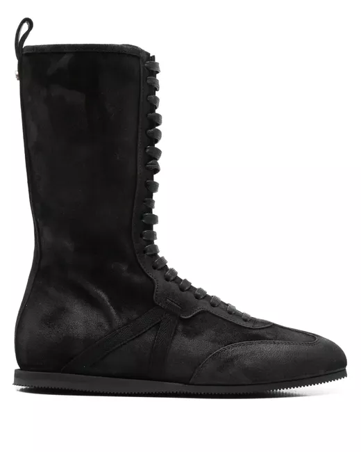 Ann Demeulemeester Suede Boots Da Women Di Colore Nero