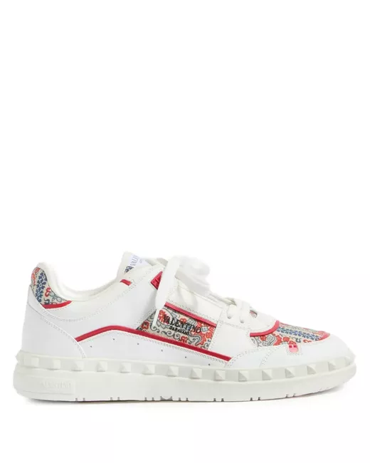Valentino Garavani Freedots Sneakers Da Men Di Colore Bianco