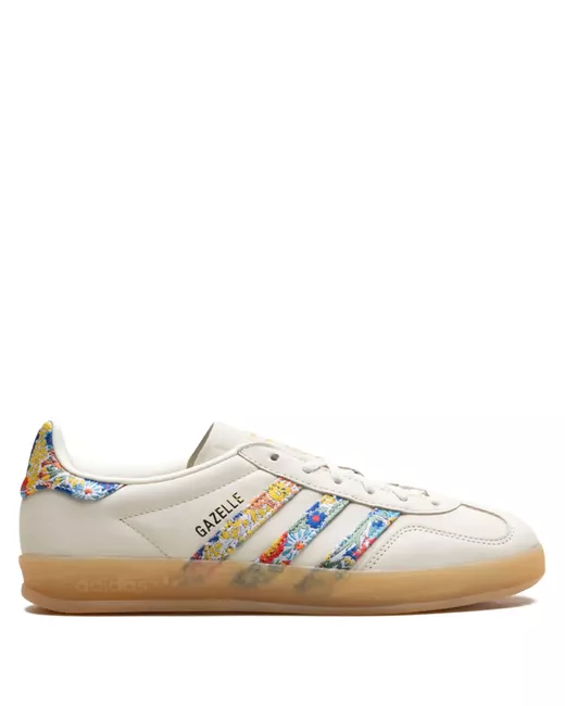 Adidas Women's White X Liberty London Gazelle Indoor Florals Sneakers