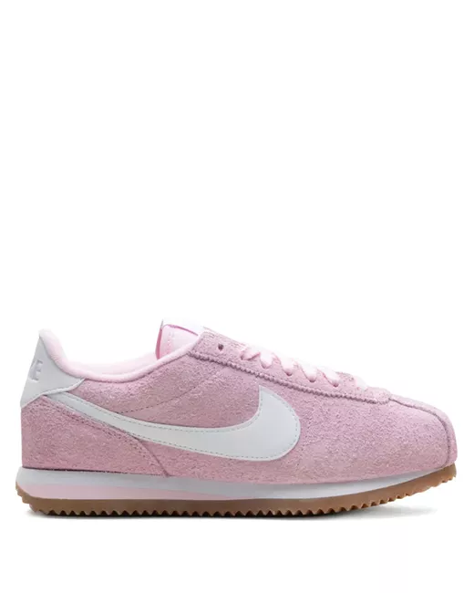 Nike Women's Pink Cortez Vintage Foam/Gum Medium Brown/White Sneakers