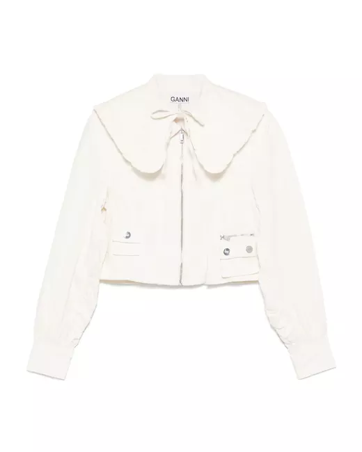 Ganni Women's  Poplin Jacket