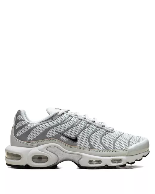 Nike Women's White Air Max Plus Light Silver Sneakers