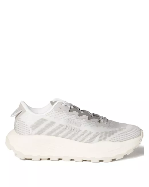 Miu Miu Technical-Mesh Sneakers Da Women Di Colore Grigio