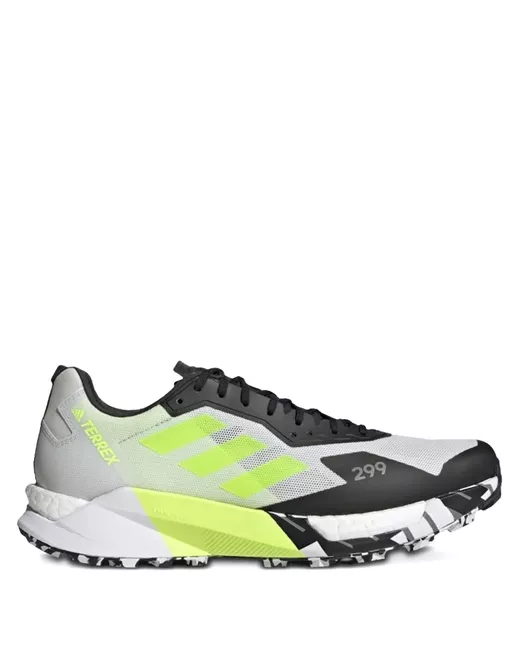 Adidas Women's White Terrex Agravic Ultra Cloud Grey Two/Core Black Sneakers