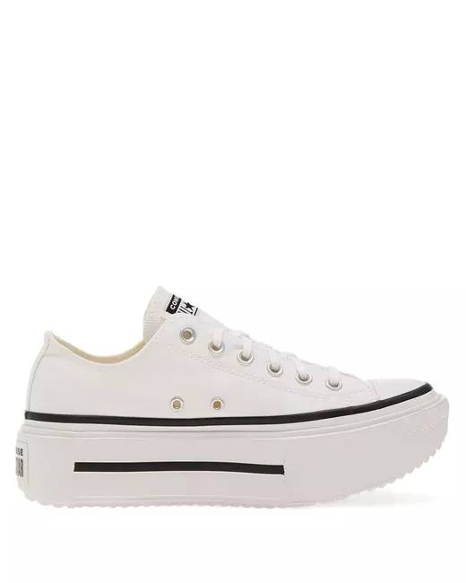 Converse Women's White Lift Double Stack Sneakers